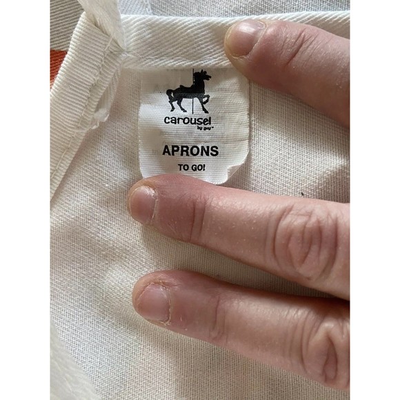 Vintage 1987 Howdy Doody Apron White Unused NBC Inc No Packaging LOGO - Picture 6 of 7